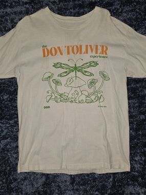 Rare Don Toliver Experience 2021 Graphic Dragonfly Tee Shirr